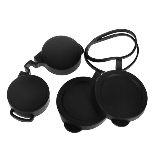 Totority Accessories Scope Lens Covers Flip up Protective Caps for Scope Easy to Use Binoculars Lens Caps Set