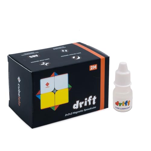 Image of Cubelelo Kid Drift 2M 2X2 Magnetic Speed Cube & Lubricant Combo | Smooth & Stable With Enhanced Magnetism | Perfect for Speedcubers & Beginners