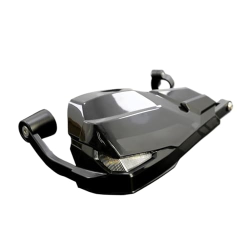 Protège-mains moto LED BMW R1200GS et F800GS pare-brise de poignée noir pour le voyage et l'aventure