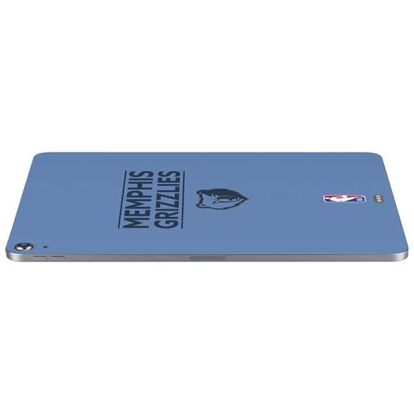 Skinit Decal Tablet Skin Compatible with iPad Air 11in (2024-2025) - Officially Licensed NBA Memphis Grizzlies Standard - Light Blue Design