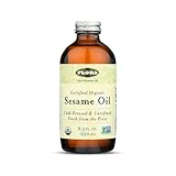 Flora - Certified Organic Sesame Oil - Cold-Pressed Cooking Oil with Essential Fatty Acids - Vegan,...