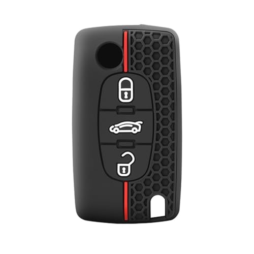 Étui pour clé de voiture Peugeot 207 307 3008 housse télécommande