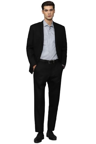 Image of Louis Philippe Men's Wool Two Piece Suit-Dress Set