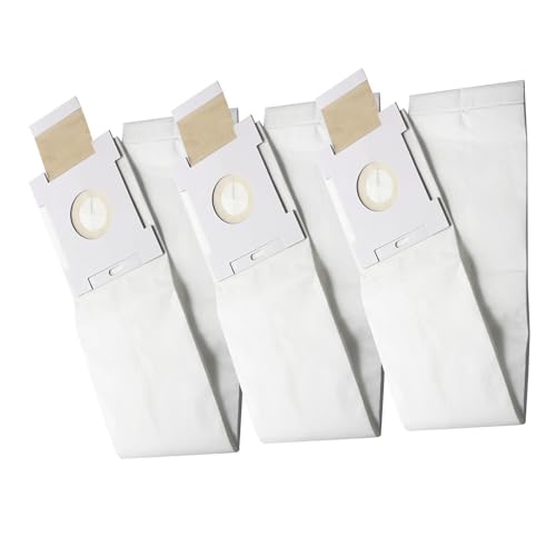 Hugexpen VX3918STD 8-Gallon Central Vacuum Bags Replacement for Broan-NuTone VX3918STD 8-Gallon Bag Standard Filter Media Bags, for VX550 and VX1000 Series Central Vacuum Systems（3PCS）