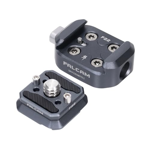 FALCAM F22 Camera Quick Release Kit, Quick Release System QR Plate and Clip - 2531