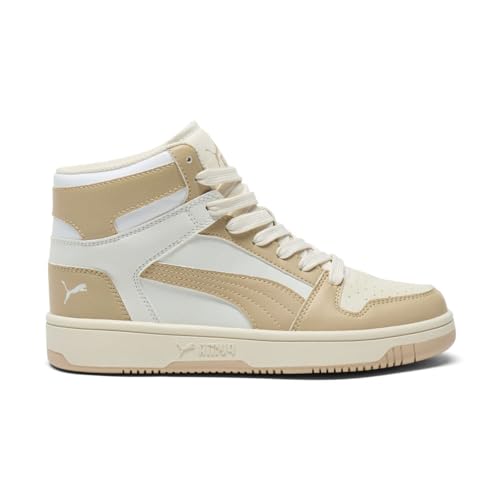 PUMA Womens Rebound Layup Sl High Sneakers Shoes Casual - Beige, White - Size 8.5 M