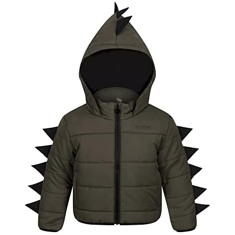 Regatta Kids Dinosaur Padded Jacket Cover