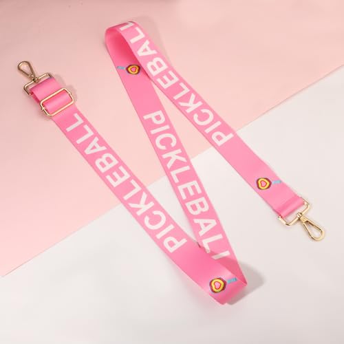 Image of NVENF Game Day Purse Strap Replacement Baseball Basketball Soccer Golf Crossbody Shoulder Bag Straps for Stadium Clear Purse (Style J)