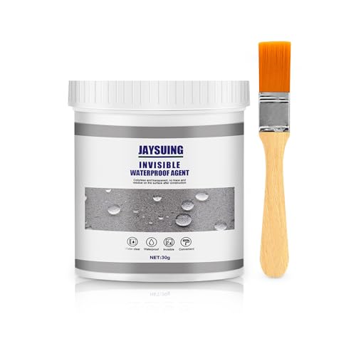 Sellador Impermeable Transparente 300g, 2025 Nuevo Revestimiento Impermeable Definitivo Interiores y Exteriores, Agente de Recubrimiento Impermeable Transparente, para Baño, Cocina (1)