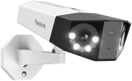 Reolink 4K 8MP Camara Vigilancia de Doble Lente con Campo de Visi...