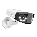 Reolink 4K Dual-Lens Home Security Camera with 180° Viewing Angle, Supports Person/Vehicle/Pet Detection, Color Night Vision, Two-Way Talk, Waterproof, Duo 2 PoE
