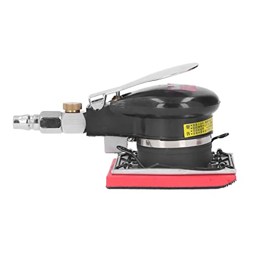 Pwshymi Máquina Lijadora Neumática, Diseño Cuadrado de 1/4 Pulgadas, Altas RPM para Pulir Madera y Fibra de Vidrio