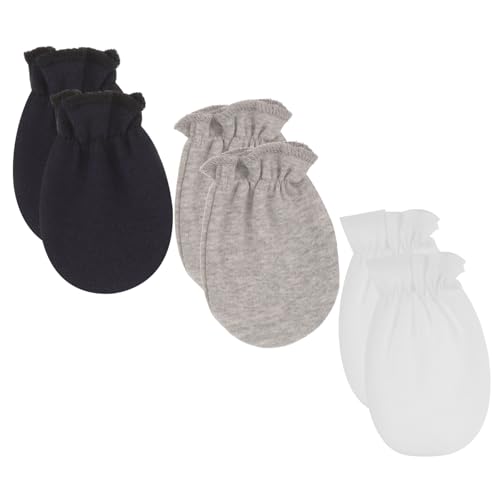 Mittens Soft Breathable Gloves for Boys Months Elastic Design Lightweight Portable Newborn Hand Covers4