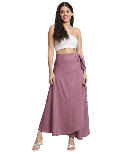 Image of Women's Long Wrap Around Maxi Skirt | Women Wear Long Skirt