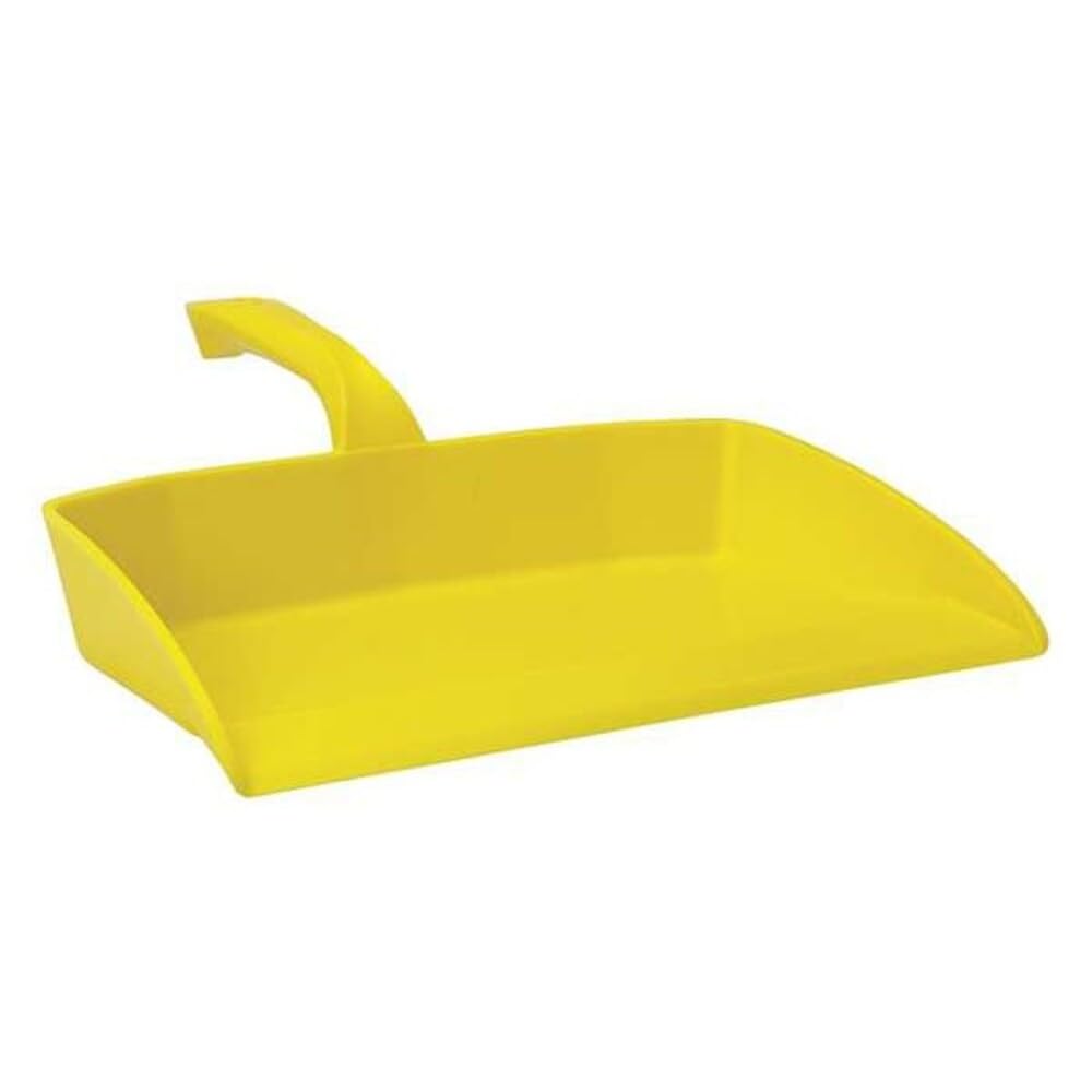 Vikan Polypropylene Dustpan / Shovel, 330mm Wide, Yellow