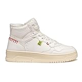 Geox J Lestrella Girl, Zapatillas, Blanco, 38 EU