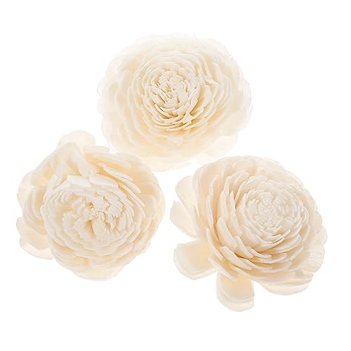 Decoración con 3 flores secas para aromaterapia miniatura 1