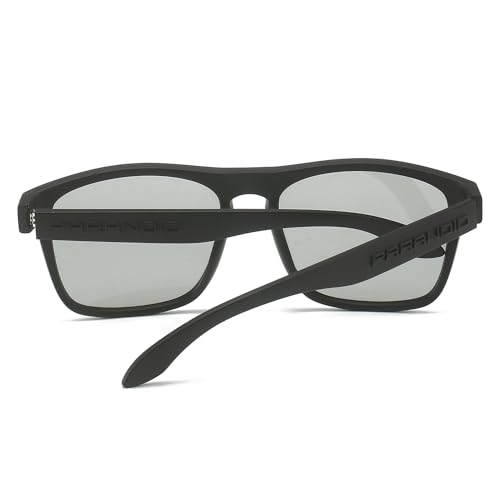 DUBERY Polarized Sunglasses for Men Women UV400 Protection Square Driving Sun Glasses Trendy Shades P88182