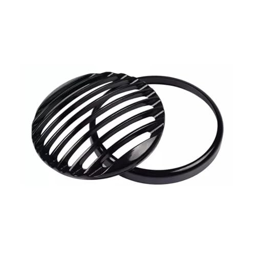 Cache phare avant noir Bonneville Bobber 2018-2022 grille moto - 5