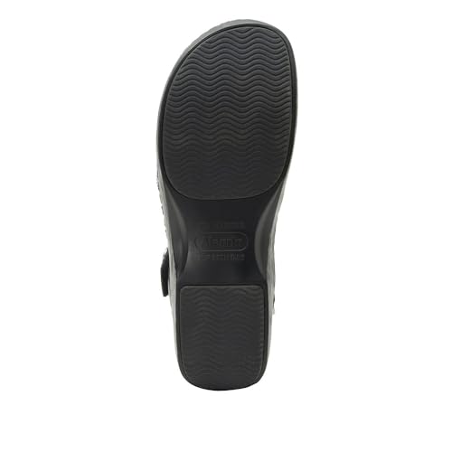 Image of Alegria Women's Opal Leather Shoes with Slingback Open Back Sandals