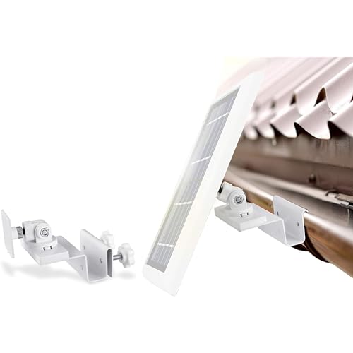 Support de gouttière pour panneaux solaires pour illuminer vos caméras Reolink et Arlo