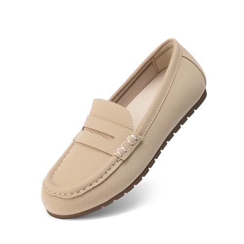 Women's Loafers Slip On Comfort Work Flats - image 1