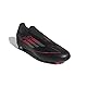 adidas Unisex F50 League Laceless Football Boots FG/MG Fußballschuhe, Core Black/Iron Metallic/Lucid Red