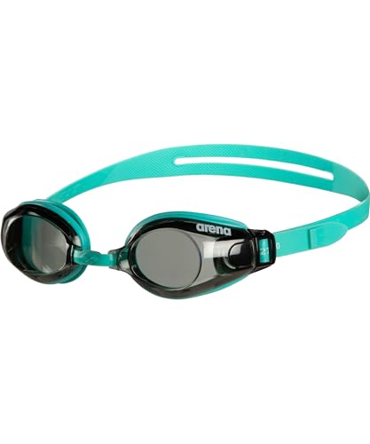 ARENA Zoom X-Fit Schwimmbrille für Erwachsene, Unisex-Schwimmbrille mit Breiten Linsen, UV-Schutz, Verstellbarer Nasensteg, Silikondichtungen, Linsen mit Anti-Beschlag-Beschichtung