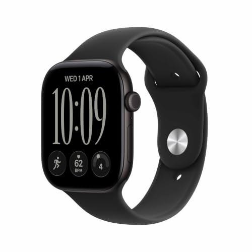 Apple Watch Series 12 GPS + Cellular 46mm Black Black Aluminium/Black - Image 2
