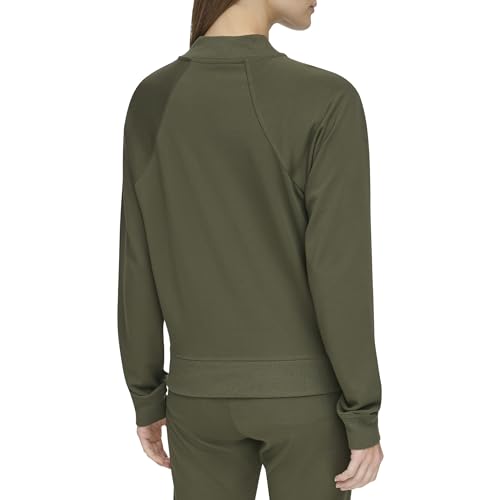 Andrew Marc Sport Women's Long Sleeve V-Neck Sporty Jersey Pullover4