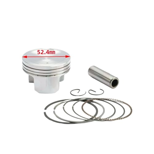 Kit de segments de piston 52,4 mm pour moto MIOM3 et MIOI125