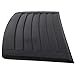ECOTRIC Black Hood Vent Hood Louver Compatible with 2006-2010 Hummer H3 Air Vent Grille Panel Replace for Part Number GM 20880500 15231746 15836982 15298497