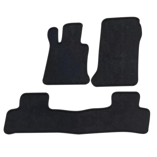 Tapis de sol de voiture pour Benz Classe GLK X204 2008 noir ajusté