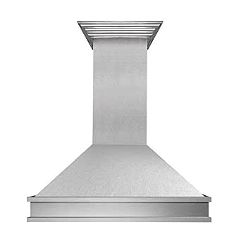 ZLINE 30 in. Designer Series Ducted Wall Mount Range Hood in Satin Stainless Steel