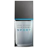 L'Eau d'Issey Pour Homme Sport Eau de Toilette for Him - 100ml | Fresh & woody perfume for men with grapefruit, vetiver & cedarwood - Inspired by nature