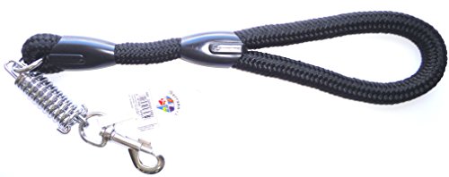 Arppe 2270015893 Empuñadura con Muelle Nylon Redondo, Negro