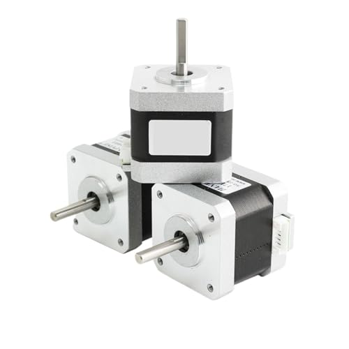 Motorreductor paso a paso Nema17 42BYGH 12V 1.5A para fresadora CNC e impresora 3D, 3 uds