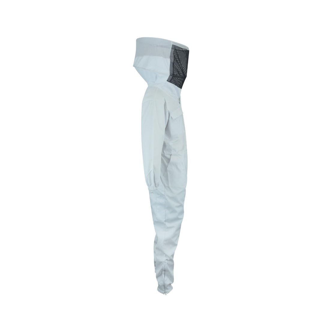 Imkeranzug Classic für Erwachsene in weiß S M L XL XXL XXXL aus Baumwolle für Herren Damen Imker, L