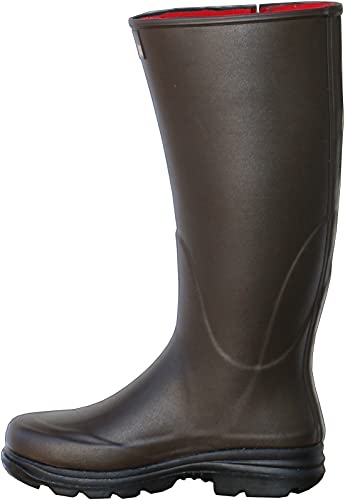 La Chasse Neoprene-Gummistiefel für Damen und Herren Jagdgummistiefel Boots mit Neoprene Gummistiefel für Jäger Neoprenestiefel Naturkautschukstiefel LaChasse (43 EU)
