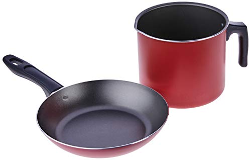 Conjunto de Panelas, Chilli, Pacote de 5, Cereja, Brinox