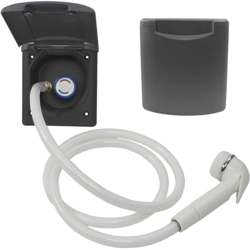 ABL Wasser Außensteckdose Außendusche mit Mischbatterie