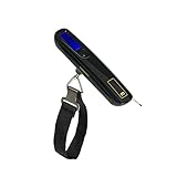 Mokobara The Luggage Scale | Digital Metal Luggage Weighing Scale With Measuring Tape for Flights,Travel, Home, Bags and Baggage 50 Kg