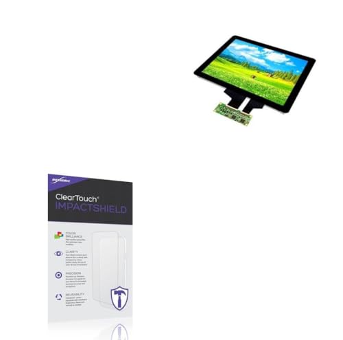 BoxWave Screen Protector Compatible with AMT Value-Added Touchscreen Display (7 in) - ClearTouch ImpactShield (2-Pack), Impenetrable Screen Protector Flexible Film