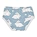 Joisal Print Toddler Underwear Floral Cotton Girl Panties Cute Cute White Rabbits Briefs Underpants 5T