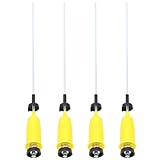 4個セット ワッシャーサスペンションロッドキット洗濯機バランスブームスプリング 汎用型 アイアン製 振動軽減 安定性向上 簡単取付 洗濯機用交換パーツ