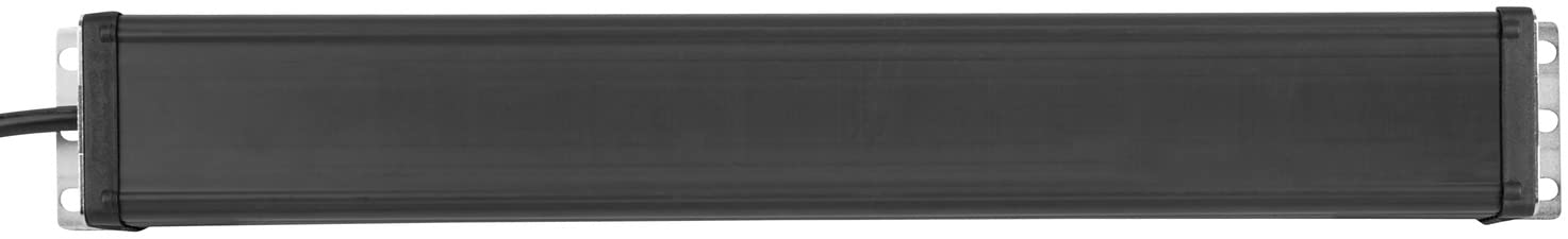 Brennenstuhl Premium-Line regleta de enchufes 19" para Armario Rack con 8 Tomas de Corriente y Clavija IEC (Cable de 3 m, Unidad de distribución, 19" Formato para Montaje)