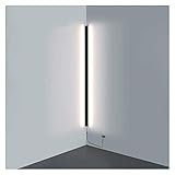 Lámpara de pared Lámpara de pared Lámpara de pared LED de esquina minimalista moderna Interior Línea simple Luz Apliques de pared Escalera Dormitorio Mesita de noche Decoración del hogar Accesorios de