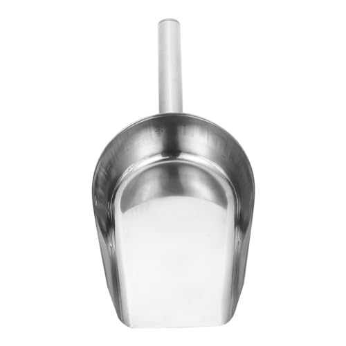 SMASOLO Pala Multifuncional de Acero Inoxidable para Alimentos con Mango Cómodo Capacidad Resistente y Fácil de Limpiar para Cereales y Hielo Supermercados