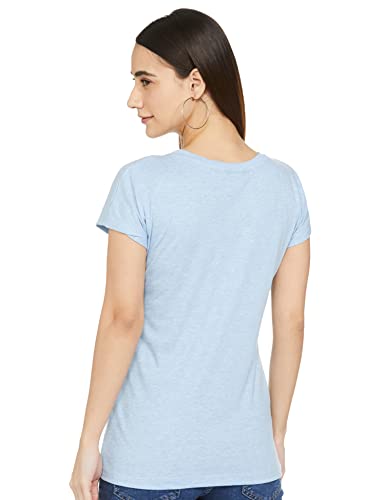 Image of Max Women Regular Fit Graphic Printed Round Neck T-Shirt