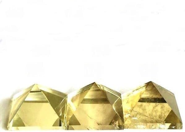シトリン(黄水晶) ピラミッド 天然石 原石 1点物】発色◎☆ブラジル産